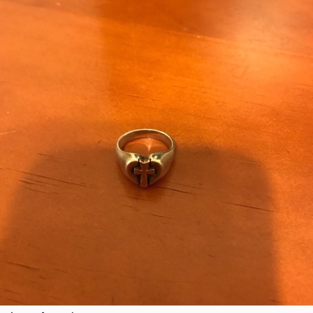 James Avery cross ring 6